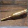 Vintage Enots Pattern No: 1A Automotive Brass Grease Gun - Good Condition