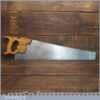 Vintage Abraham Ashton & Sons 22” Cross Cut Panel Handsaw - Refurbished Sharpened