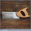 Vintage Spear & Jackson 8” Steel Back Dovetail Saw 12 Tpi - Sharpened Refurbished