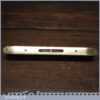 Vintage Edward Preston & Sons 8” Ebony & Brass Spirit Level - Good Condition