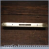Vintage Edward Preston & Sons 8” Ebony & Brass Spirit Level - Good Condition
