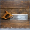 Vintage 10” Steel Back Tenon Saw with 11 TPI - Sharpened Refurbished