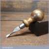 Small Antique Gunsmith’s Screwdriver With 3/16” Flat Head End - Good Condition