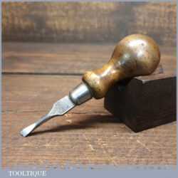 Small Antique Gunsmith’s Screwdriver With 3/16” Flat Head End - Good Condition