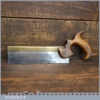 Scarce vintage R. Groves 9” Brass Back Dovetail Saw 15 TPI - Sharpened Refurbished