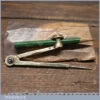 Vintage Helix Solid Brass 4” Pencil Compass - Good Condition