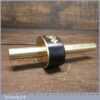 Vintage Rosewood & Brass Stemmed Mortice Gauge Adjustable Screw