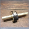 Vintage Rosewood & Brass Stemmed Mortice Gauge Adjustable Screw