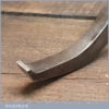 Vintage Buck & Hickman Toga Carpenter’s 1/2” Lipped Swan Neck Lock Mortice Chisel - Sharpened