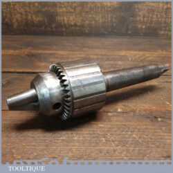 Vintage Jacobs 1/8” – 5/8” Chuck No: 3A Morse Taper Shaft - Good Condition