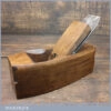 Antique W. Greenslade Bristol Beechwood Coffin Shaped Smoothing Plane