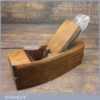 Antique W. Greenslade Bristol Beechwood Coffin Shaped Smoothing Plane