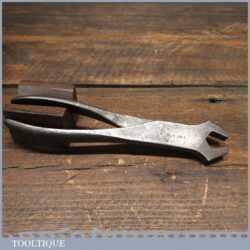 Vintage W T & Co Pliers Dated 1917 WW1 Era - Good Condition