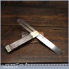 Vintage 10 ½” Rosewood & Brass Sliding Bevel - Good Condition