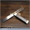 Vintage 10 ½” Rosewood & Brass Sliding Bevel - Good Condition