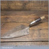 Vintage 10 ½” Bricklayers Trowel Leather Bound Beech Handle - Good Condition