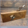 Antique 13/16” Wide Beechwood Rabbet Plane - Lapped Flat