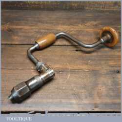 Vintage Chapman No: 60 Carpenter’s Ratchet Brace 10” Swing - Good Condition