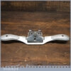 T20446 - Vintage Record No: A151 adjustable curved sole metal spokeshave, fully refurbished ready for use and in good used condition