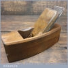 Vintage Carpenter’s Beechwood Smoothing Block Plane - Good Condition
