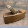 Vintage Carpenter’s Beechwood Smoothing Block Plane - Good Condition