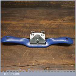 Vintage Record No: 151C Adjustable Flat Sole Metal Spokeshave - Fully Refurbished