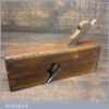 Antique 1 ½” Gardiner Beechwood Skew Iron Rabbet Plane - Broad Arrow Dated 1917