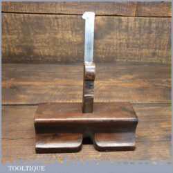 Vintage Beechwood Old Woman’s Tooth Hand Router Plane - Good Condition