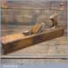 Vintage Carpenter’s 18” Beechwood Jack Plane - Lapped flat Ready To Use