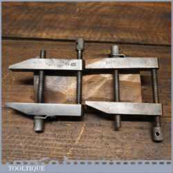 Vintage Pair Eclipse N0: 411 Engineer’s Toolmakers Clamps - Broad Arrow 1953
