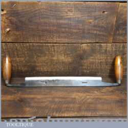 Vintage I. Sorby Carpenter’s Drawknife With 12” Cutting Edge - Good Condition