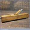 Antique Patternmaker’s 7/8” Wide Beechwood Hollowing Plane - Good Condition