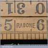 Vintage Rabone No: 1167 Boxwood & Brass 24” Folding Ruler - Good Condition