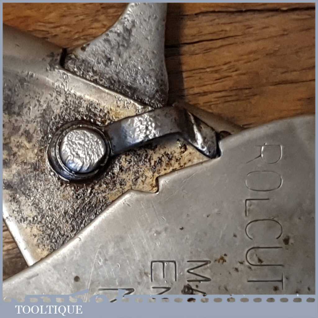 Élagueur Rolcut N°1 – Sécateur Jardin Vintage – Outil à Main Ancien – UK