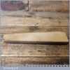Vintage 6” x 1 ½” Natural Coticule Honing Oilstone - Lapped Flat