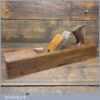Vintage Carpenter’s 17” Beechwood Jack Plane - Lapped flat Ready To Use