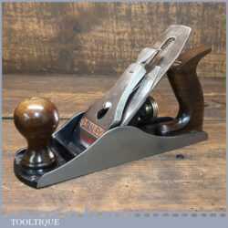 Vintage Stanley England No: 4 Smoothing Plane - Fully Refurbished Ready To Use