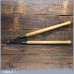 Vintage Robert Sorby Gardener’s Long Handled Branch Secateurs -Tested Cut Well