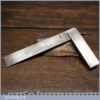 Vintage Moore & Wright 6” Engineers Steel Square - Good Condition
