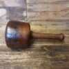 Large Vintage Stone Masons Carvers Beechwood Mallet - Good Condition