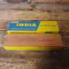 Vintage Boxed Norton 8”x 2”x 1” India Fine Grit Oil Stone- Little Used