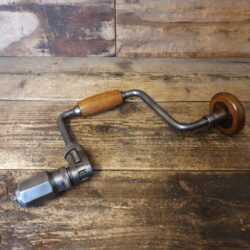 Vintage Stanley No: 144 Carpenter’s Ratchet Brace 10” Swing - Good Condition