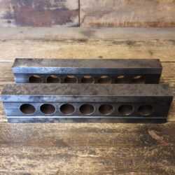Vintage Pair Engineers 8 ½” Long Parallel Blocks - Good Condition