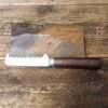 Vintage Serrated Edge Steel Comb Cutter Rosewood Handle Stamped 40S