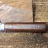 Vintage Serrated Edge Steel Comb Cutter Rosewood Handle Stamped 40S