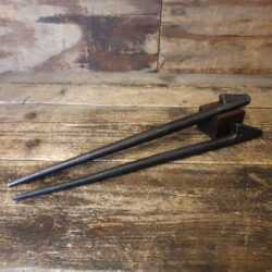 Vintage Pair of 12” Cast Steel Drawbore Pins - Good Condition