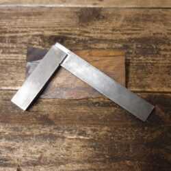 Vintage Moore & Wright No: 400 Engineers 4 ¼” Cast Steel Try Square - Good Condition