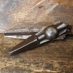 Unusual Antique Split Countersink Bit For Brace With Hollowed Centre