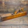 Nice Vintage Carpenter’s 22” Beechwood Trying Plane - Lapped flat Ready To Use