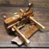Vintage Alex Mathieson & Son No: 5A Beechwood & Brass Skew Bladed Fillister Plane